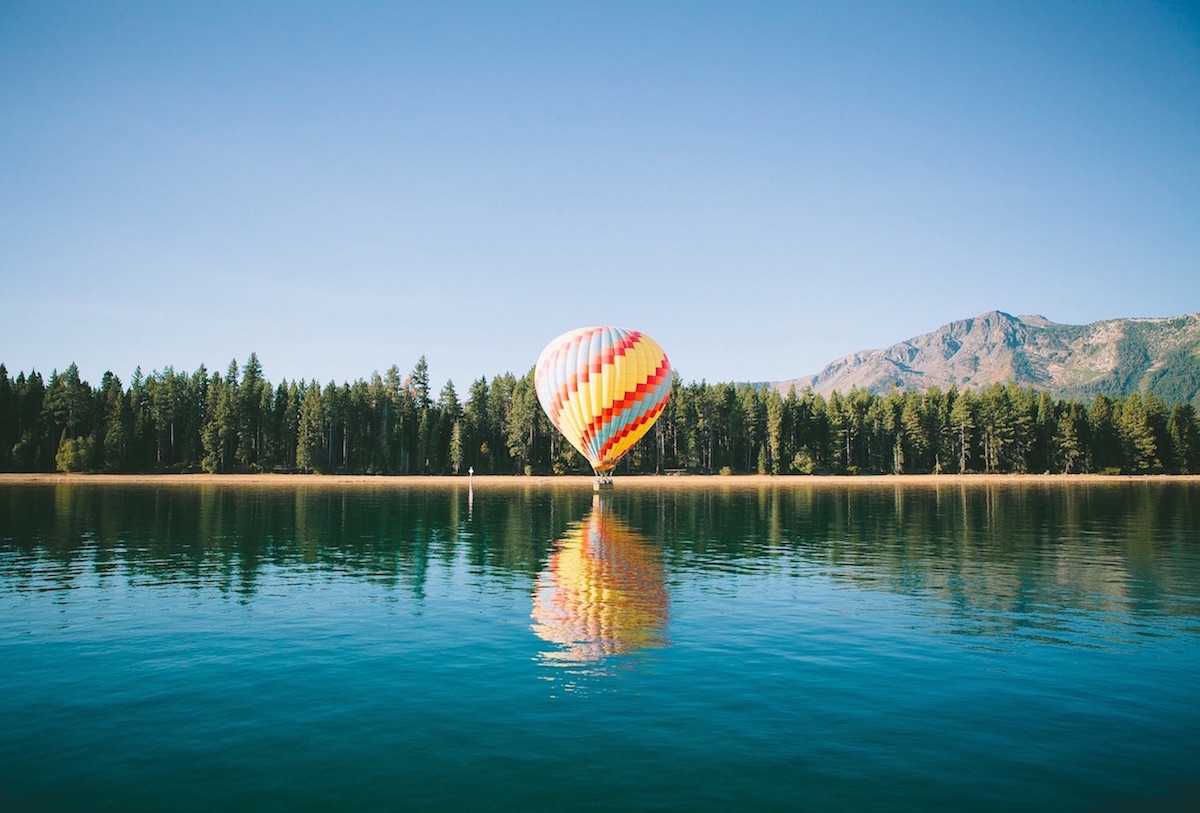 Air Balloon in Nature